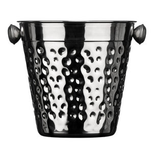 Mixology Hammered Effect Stainless Steel Ice Bucket