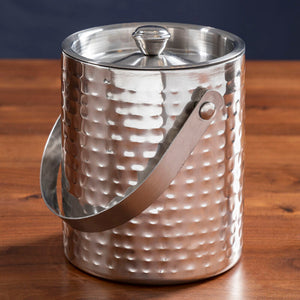 Ice Bucket with Lid and Handle | Mixology