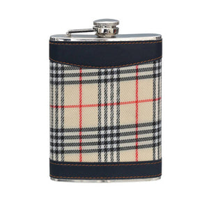 Cream Flask | Tartan Hip