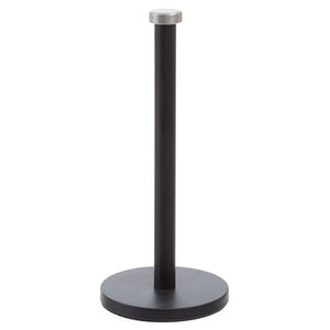 Hirano Matt Black Kitchen Roll Holder