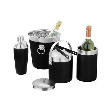 Black Enamel Champagne Bucket