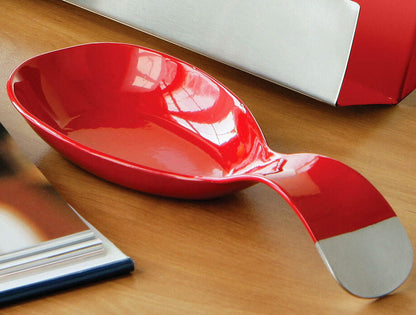 Red Enamel Spoon Rest