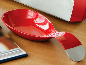 Red Enamel Spoon Rest | Kitchen Enamel