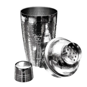 500Ml Cocktail Shaker With Hammered Effect