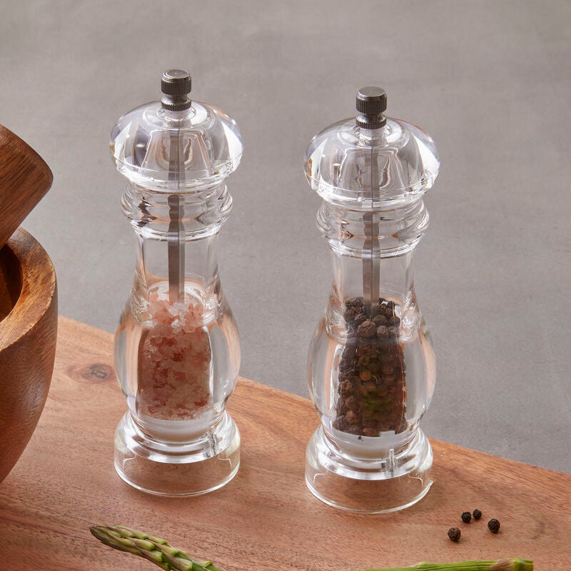 Cody Small Acrylic Salt And Pepper Mill Set