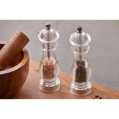 Cody Small Acrylic Salt And Pepper Mill Set
