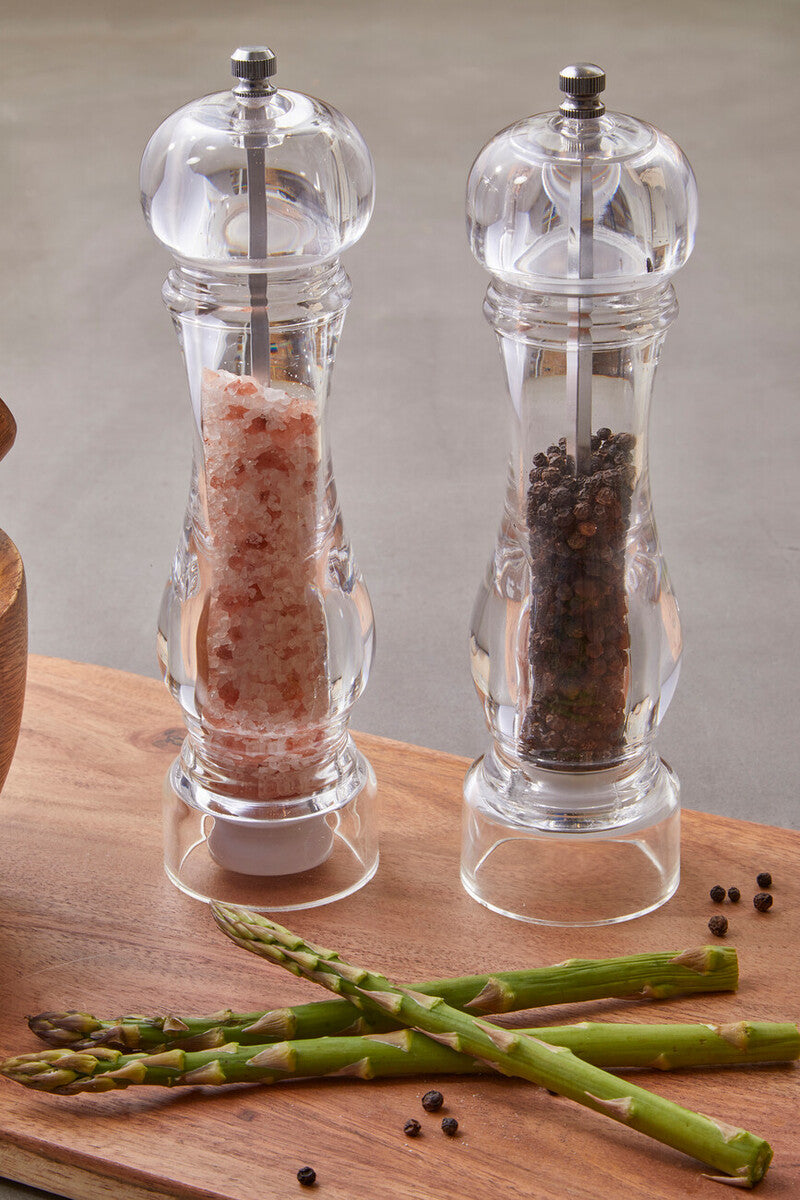 Cody Large Acrylic Salt And Pepper Mill Set