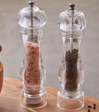 Cody Large Acrylic Salt And Pepper Mill Set