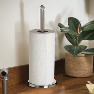 Chrome Kitchen Roll Holder | Hirano