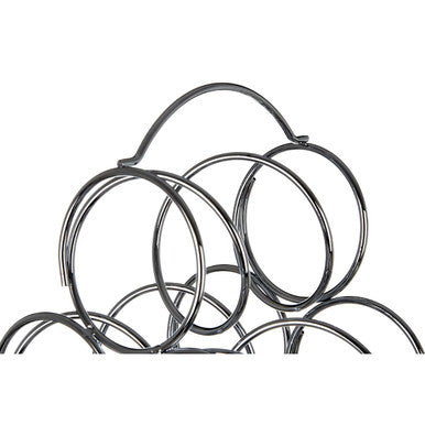 Zuko Chrome 6 Bottles Triangular Wine Rack