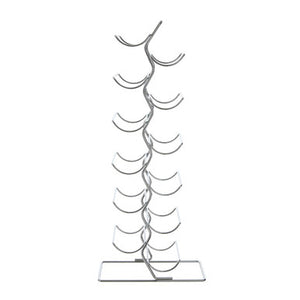 12 Bottles Chrome Wine Rack | Yaxi