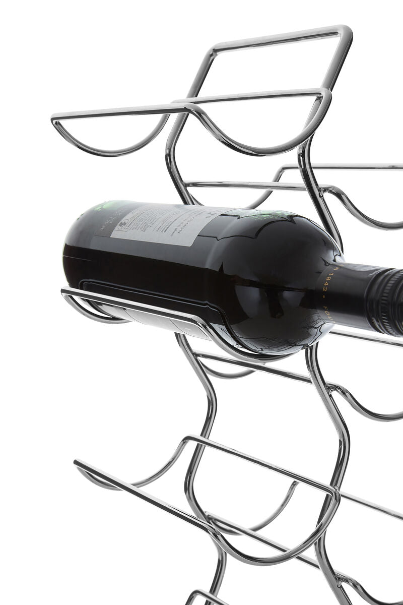 Yaxi 12 Bottles Chrome Wine Rack
