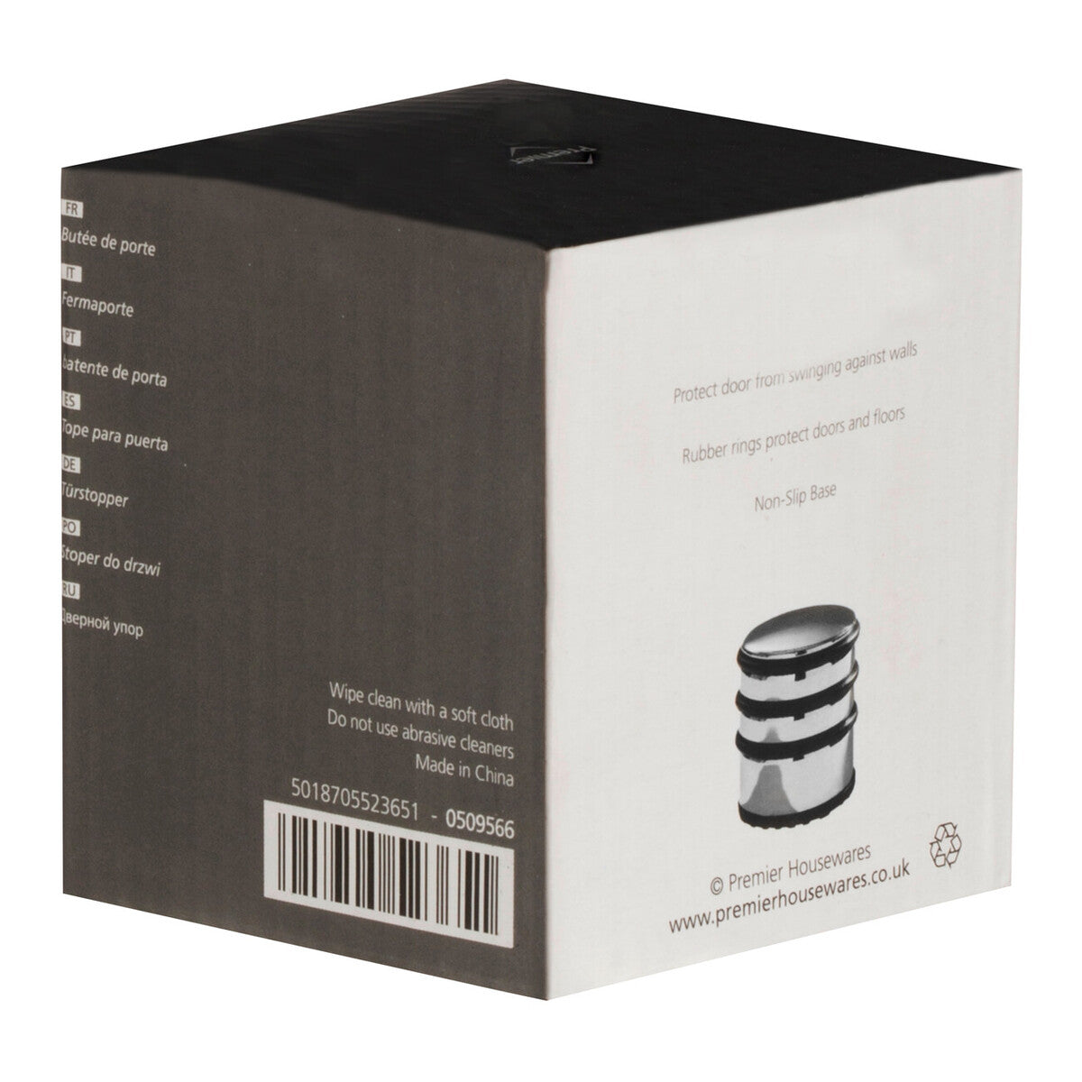 Esme Chrome Door Stopper