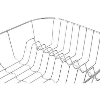 Laurie Small Square Chrome Wire Dish Drainer