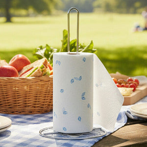 Chrome Finish Kitchen Roll Holder | Helix