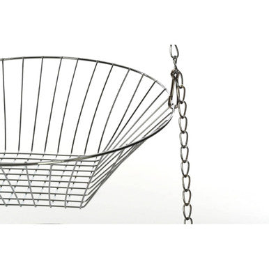 Tavia 3 Tier Chrome Hanging Baskets