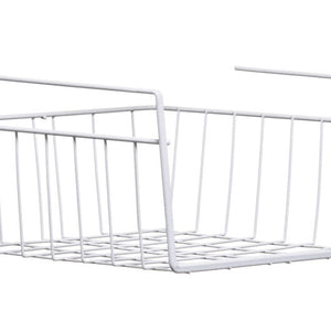 White Under Shelf Small | Storage Basket