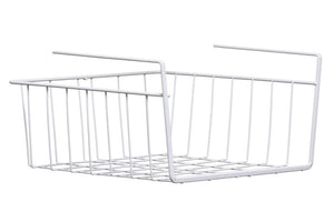 White Under Shelf Small | Storage Basket