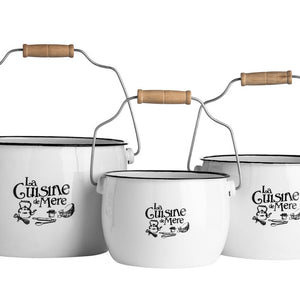 Mere Set of 3 Storage Pots | La Cuisine De Mere