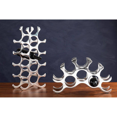 Elliot 10 Bottle Aluminium Wine Rack