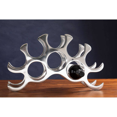 Elliot 10 Bottle Aluminium Wine Rack