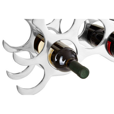 Elliot 10 Bottle Aluminium Wine Rack