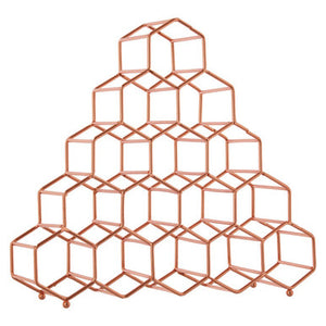 Vertex 15 Bottle Copper Plated Spice Rack