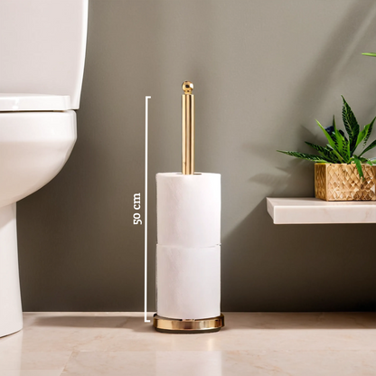 Adler Gold Finish Toilet Roll Holder