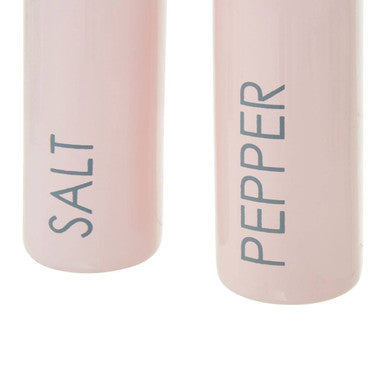 Liberty Light Pink Enamel Salt And Pepper Set