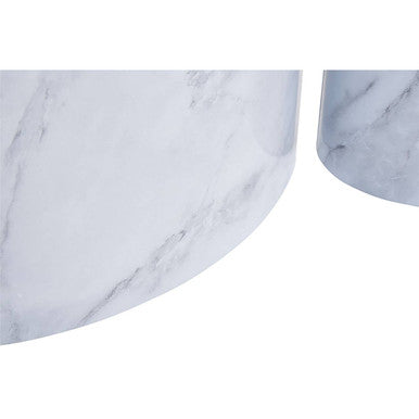 Easton 4 Piece Marble Effect Kitchen Storage Set