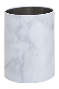 Easton White Marble Effect Utensil Holder