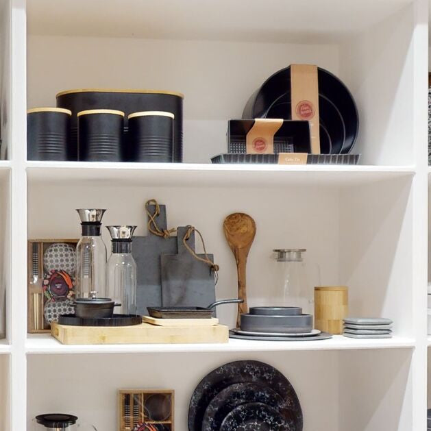 Alton Black Bread Bin