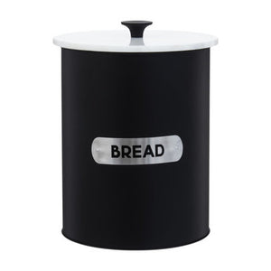 Liberty Black Enamel Bread Bin