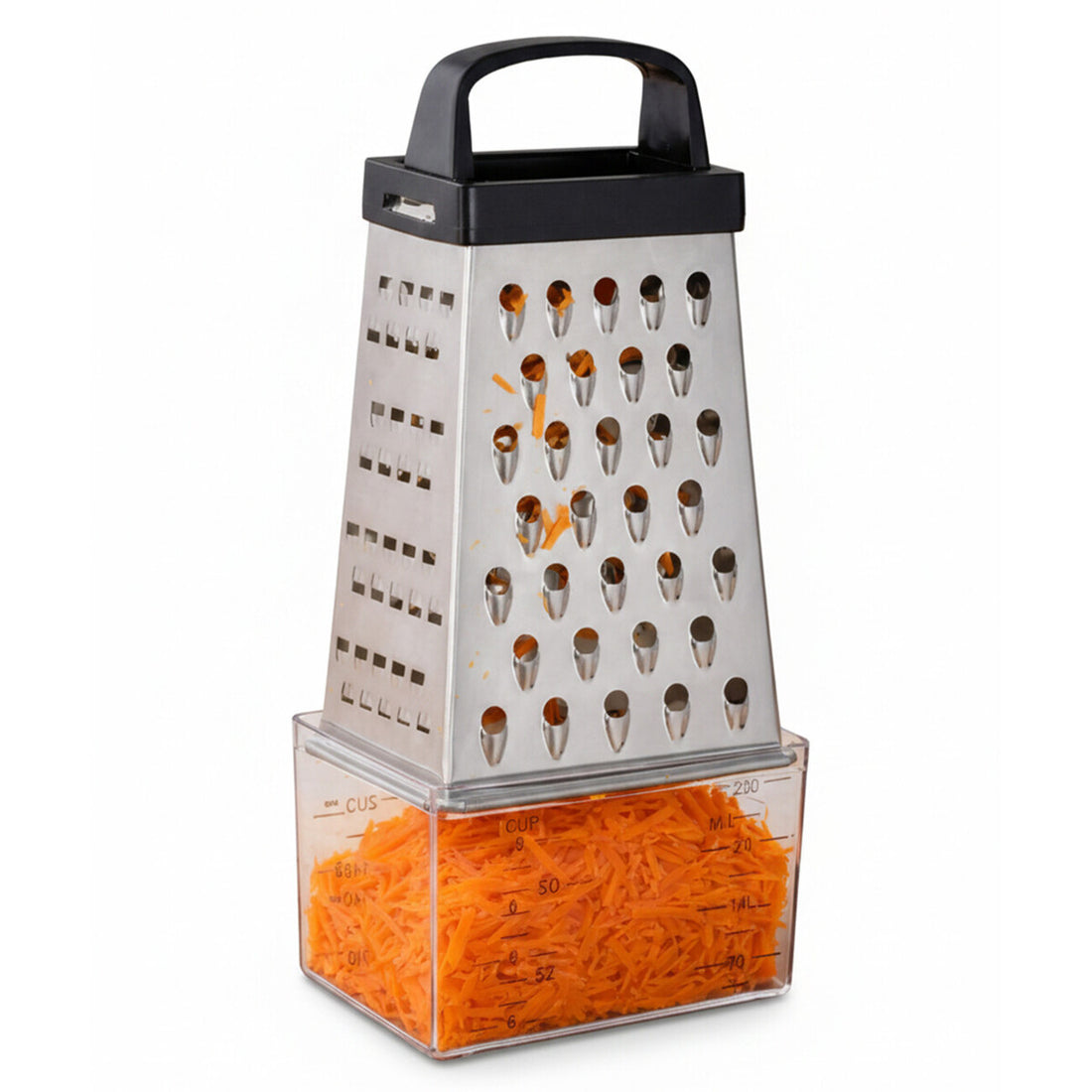 4 Sided Grater With Collection Compartment