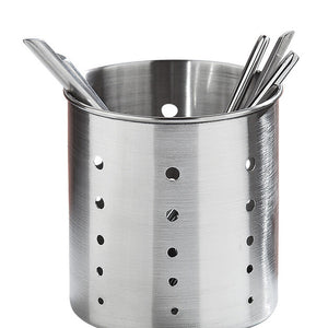 Satin Stainless Steel Cutlery Caddy | Soren