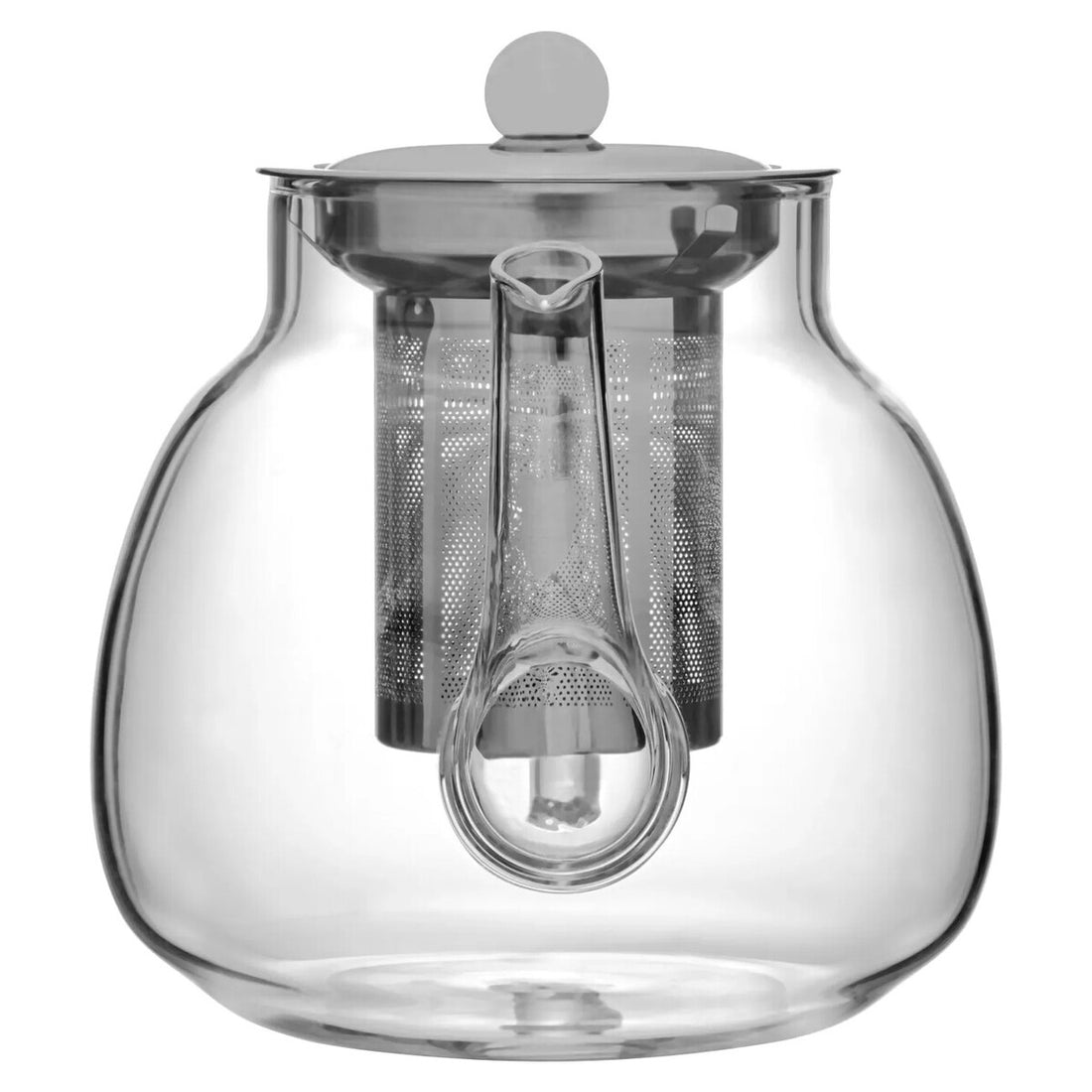 Fuso High Borosilicate Curved 1200ml Teapot