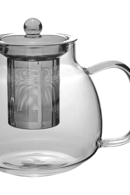 Fuso 1200ml Borosilicate Glass Teapot