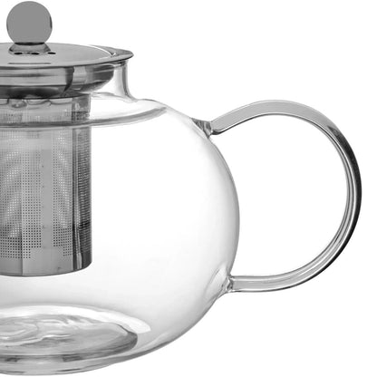 Fuso Borosilicate Glass Teapot 1200ml