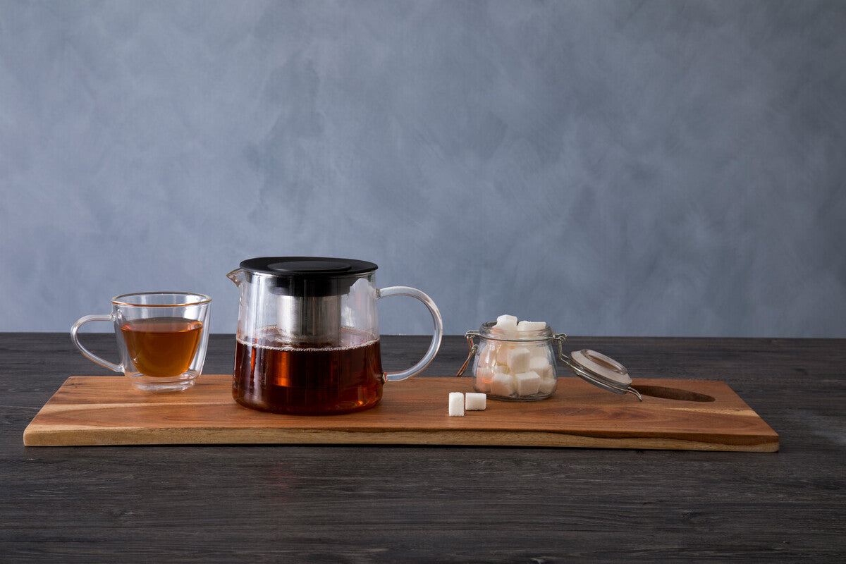 Fuso 1200ml Heat Resistant Glass Teapot