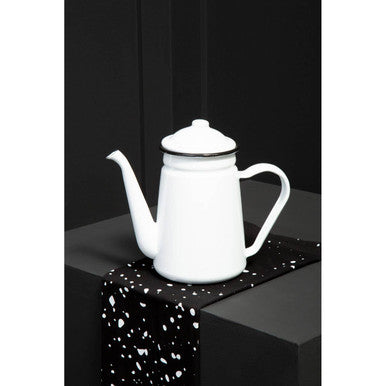 Hygge White Coffee Pot