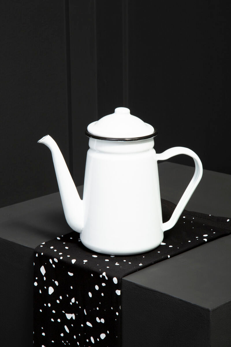 Hygge White Coffee Pot
