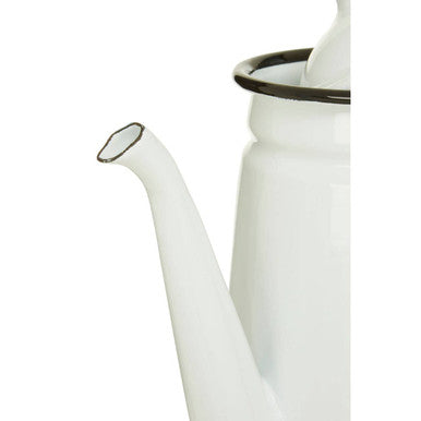 Hygge White Coffee Pot