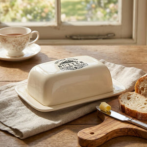 Cream Butter Dish | Vintage Home