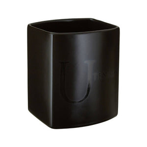 Utensil Holder | Black Text