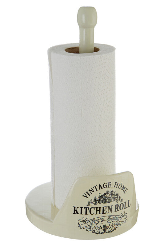 Vintage Home Cream Kitchen Roll Holder
