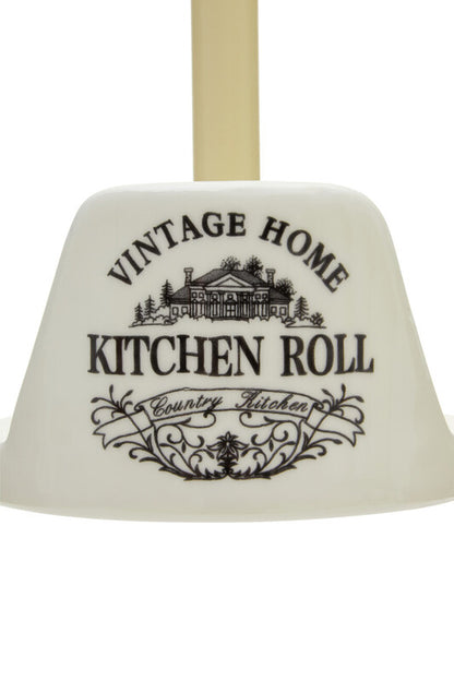 Vintage Home Cream Kitchen Roll Holder