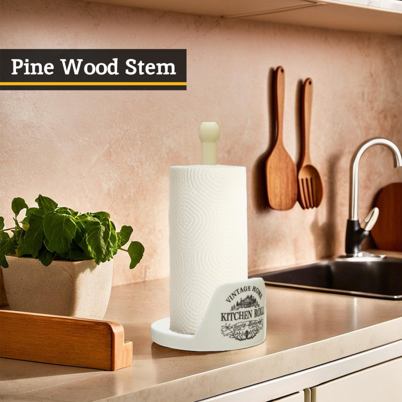 Vintage Home Cream Kitchen Roll Holder