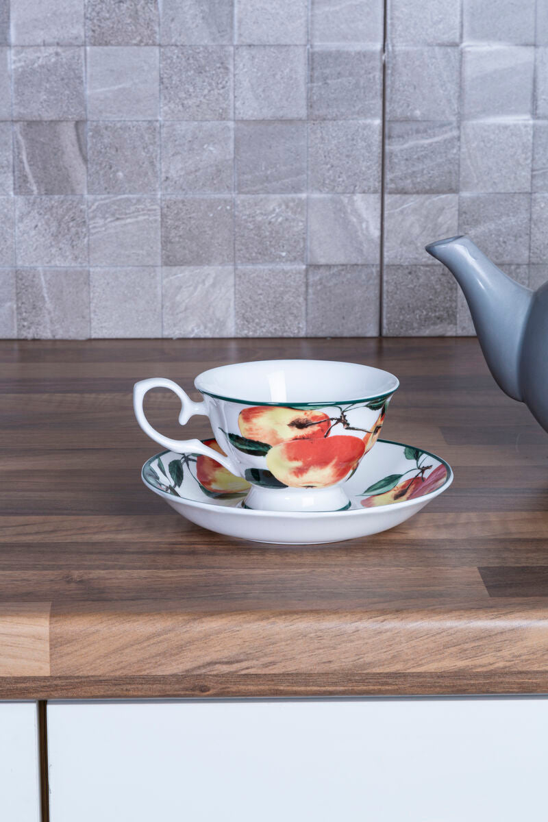 Apple Orchard Cup And Saucer