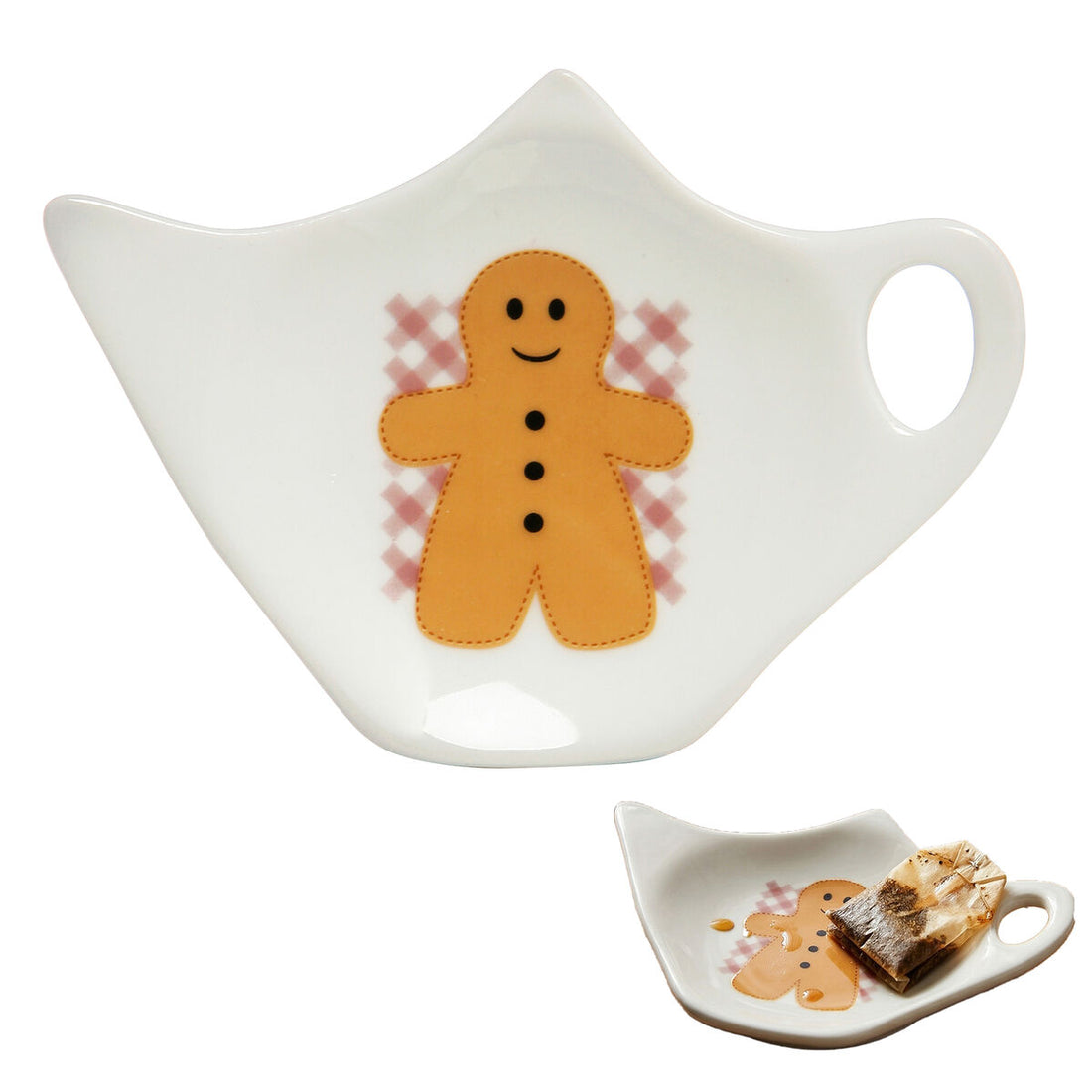 Gingerbread Man Teabag Tidy