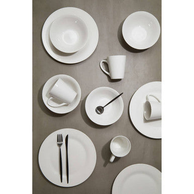 Elmira 12Pc White Porcelain Dinner Set